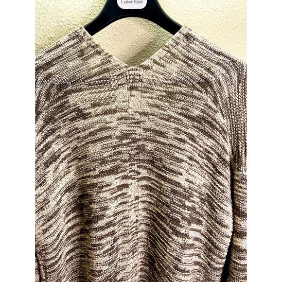 Pure Jill Women Neutral Open Sweater Cardigan Size M - Picture 5 of 7